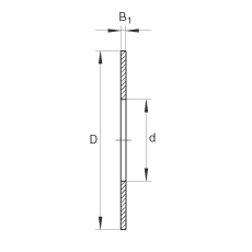 Кольцо AS0515 INA