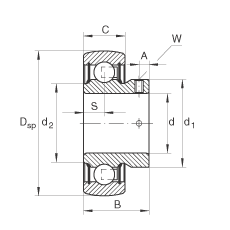 Подшипник AY12-NPP-B INA